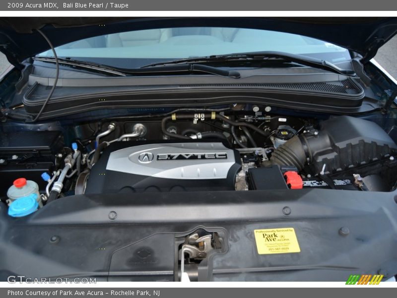 Bali Blue Pearl / Taupe 2009 Acura MDX