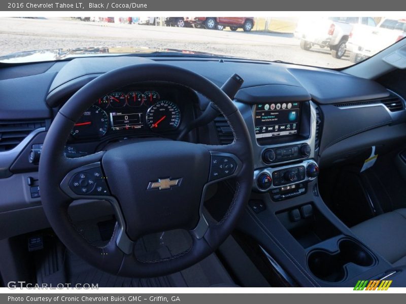 Black / Cocoa/Dune 2016 Chevrolet Tahoe LT