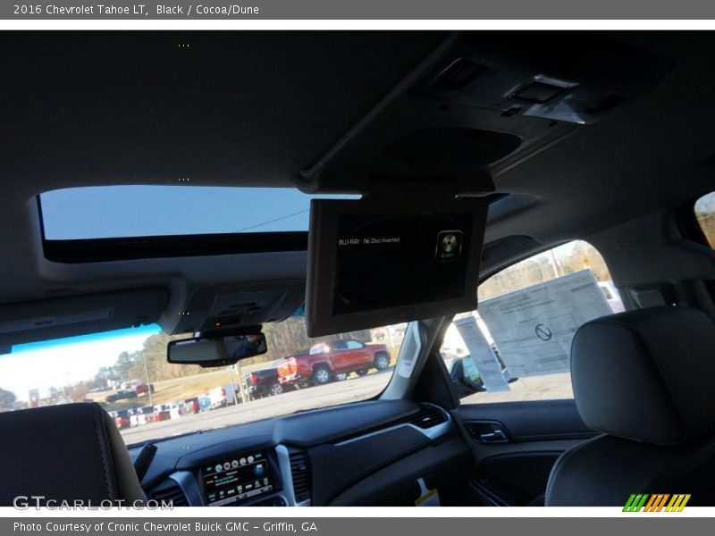 Black / Cocoa/Dune 2016 Chevrolet Tahoe LT