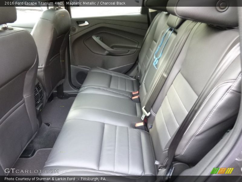 Magnetic Metallic / Charcoal Black 2016 Ford Escape Titanium 4WD