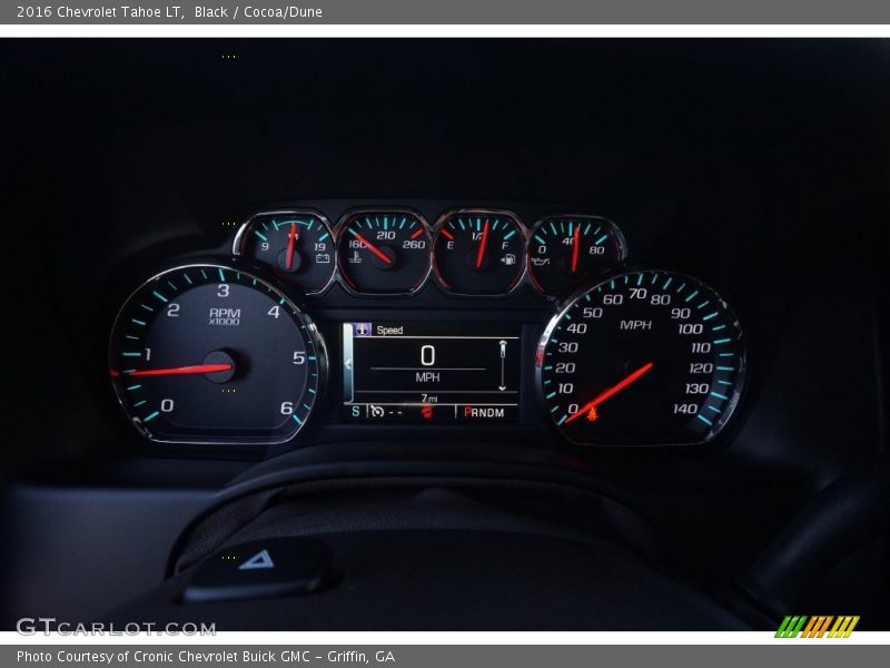 Black / Cocoa/Dune 2016 Chevrolet Tahoe LT