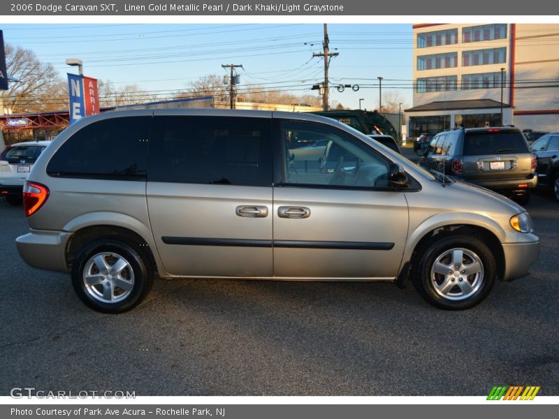 Linen Gold Metallic Pearl / Dark Khaki/Light Graystone 2006 Dodge Caravan SXT