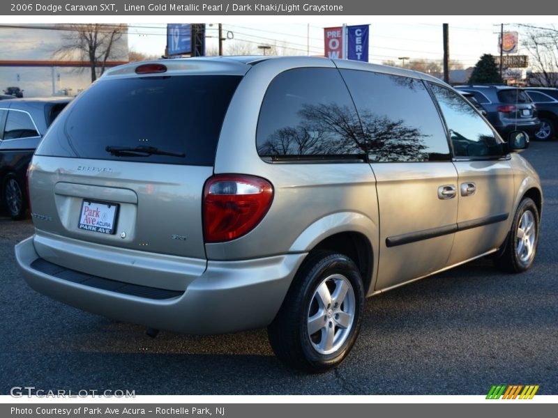 Linen Gold Metallic Pearl / Dark Khaki/Light Graystone 2006 Dodge Caravan SXT