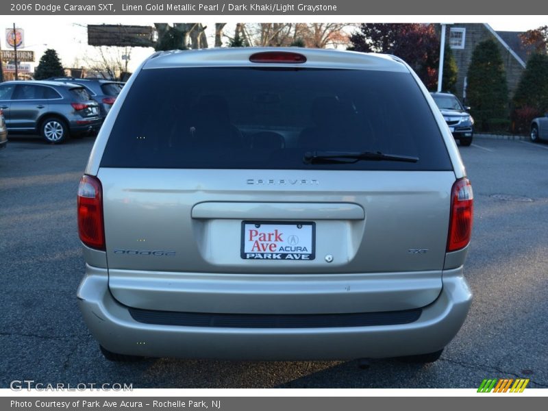 Linen Gold Metallic Pearl / Dark Khaki/Light Graystone 2006 Dodge Caravan SXT