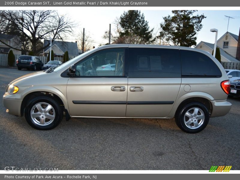 Linen Gold Metallic Pearl / Dark Khaki/Light Graystone 2006 Dodge Caravan SXT