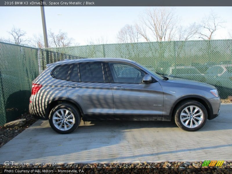 Space Grey Metallic / Black 2016 BMW X3 xDrive28i