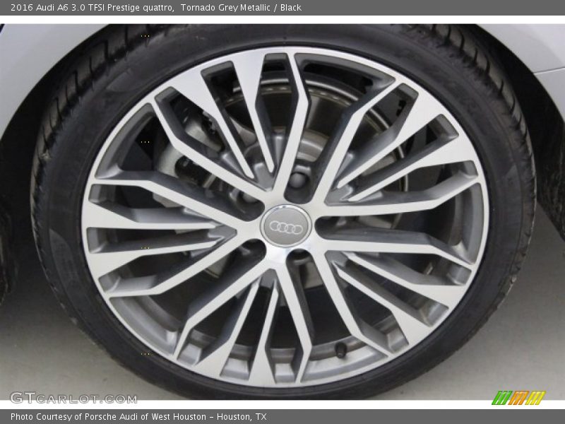 Tornado Grey Metallic / Black 2016 Audi A6 3.0 TFSI Prestige quattro