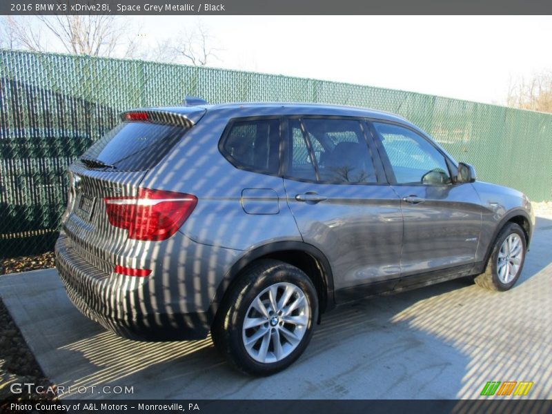 Space Grey Metallic / Black 2016 BMW X3 xDrive28i