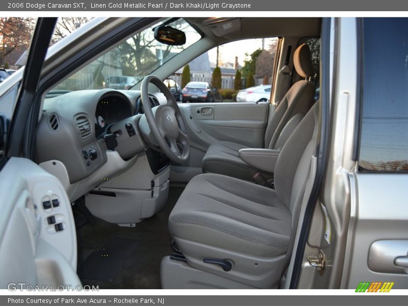 Linen Gold Metallic Pearl / Dark Khaki/Light Graystone 2006 Dodge Caravan SXT