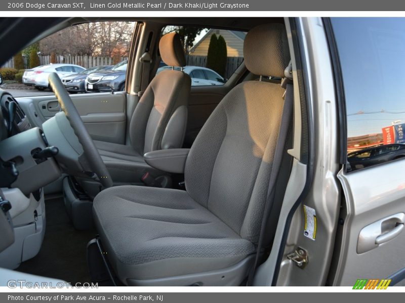 Linen Gold Metallic Pearl / Dark Khaki/Light Graystone 2006 Dodge Caravan SXT