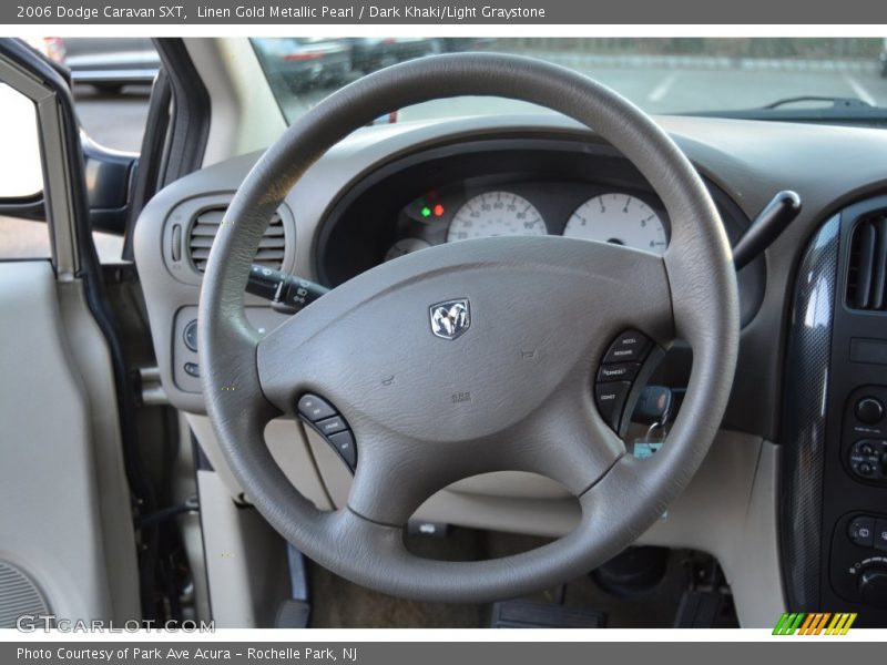 Linen Gold Metallic Pearl / Dark Khaki/Light Graystone 2006 Dodge Caravan SXT