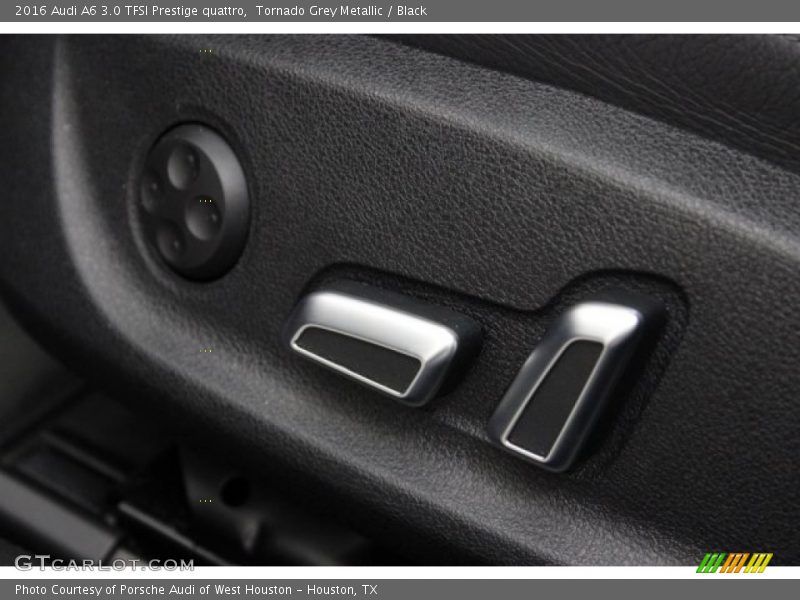 Tornado Grey Metallic / Black 2016 Audi A6 3.0 TFSI Prestige quattro