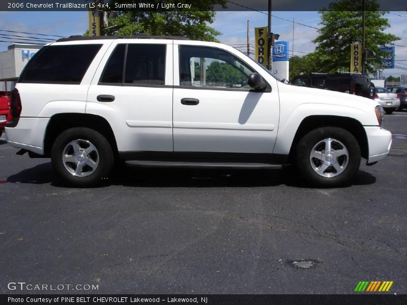 Summit White / Light Gray 2006 Chevrolet TrailBlazer LS 4x4