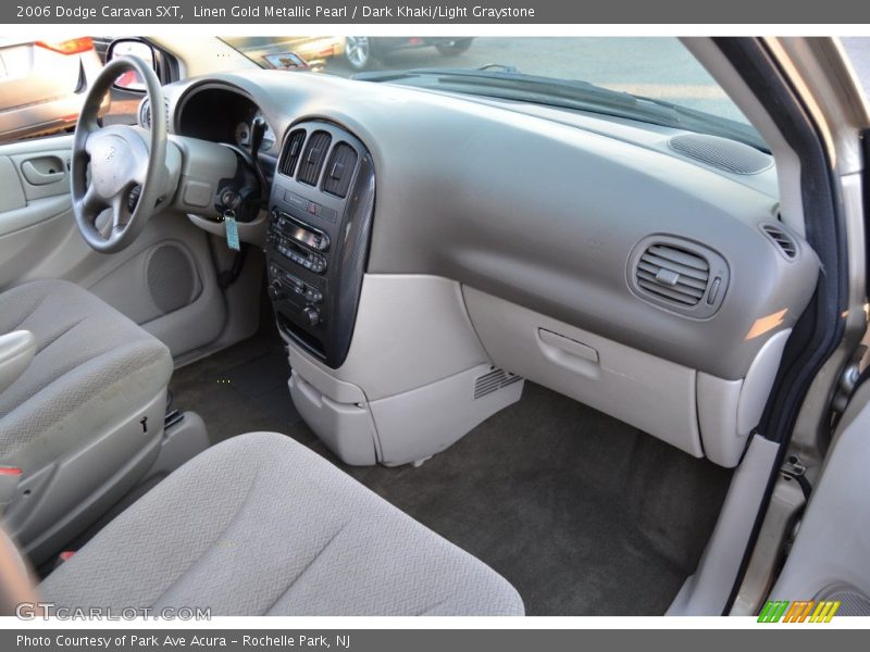 Linen Gold Metallic Pearl / Dark Khaki/Light Graystone 2006 Dodge Caravan SXT