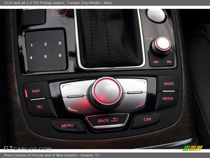Tornado Grey Metallic / Black 2016 Audi A6 3.0 TFSI Prestige quattro