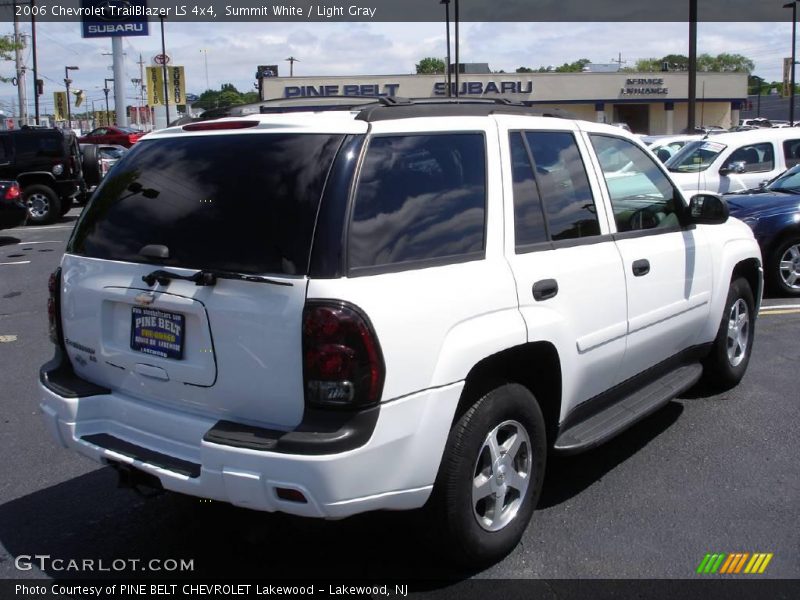 Summit White / Light Gray 2006 Chevrolet TrailBlazer LS 4x4