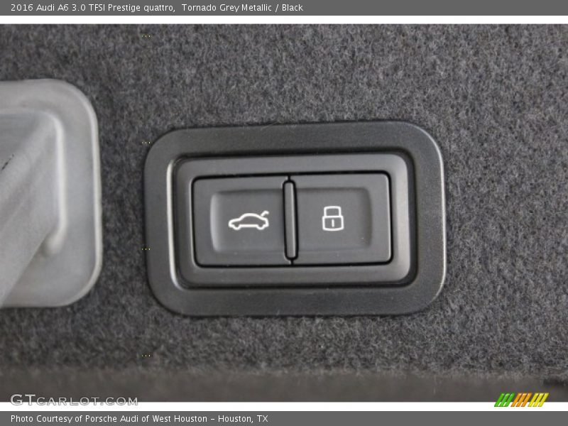 Tornado Grey Metallic / Black 2016 Audi A6 3.0 TFSI Prestige quattro