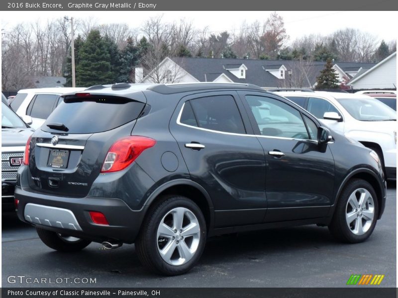 Graphite Gray Metallic / Ebony 2016 Buick Encore