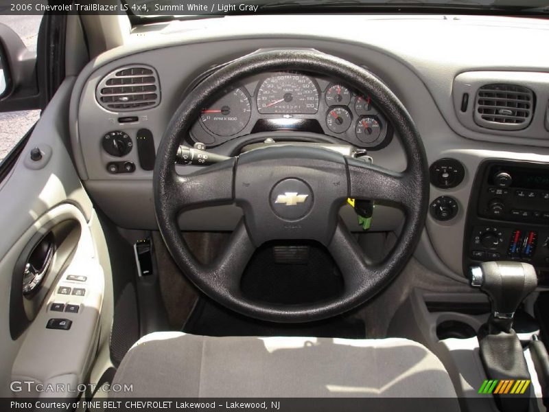 Summit White / Light Gray 2006 Chevrolet TrailBlazer LS 4x4