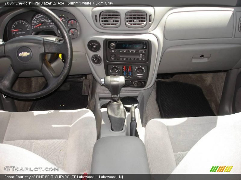 Summit White / Light Gray 2006 Chevrolet TrailBlazer LS 4x4