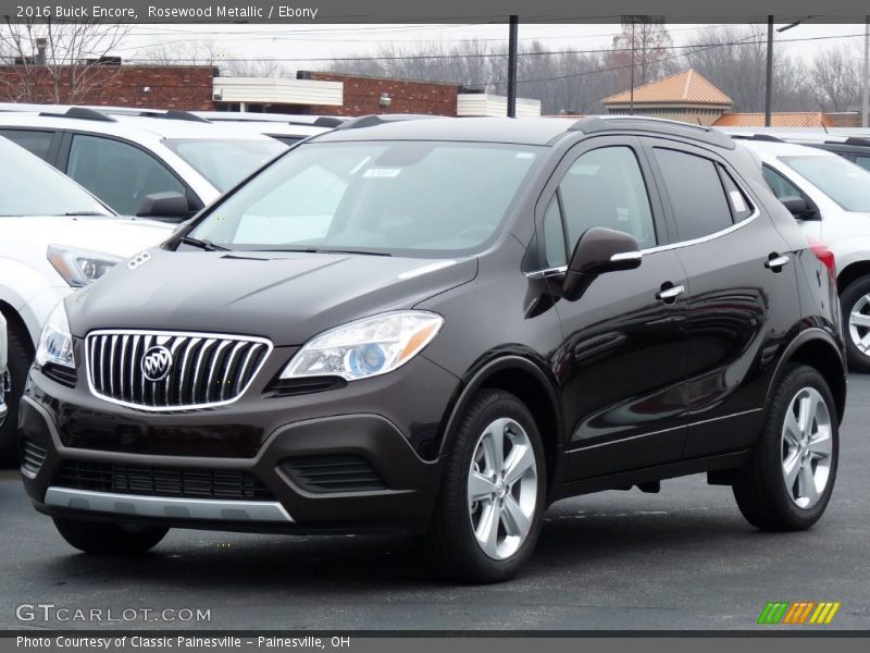 Rosewood Metallic / Ebony 2016 Buick Encore