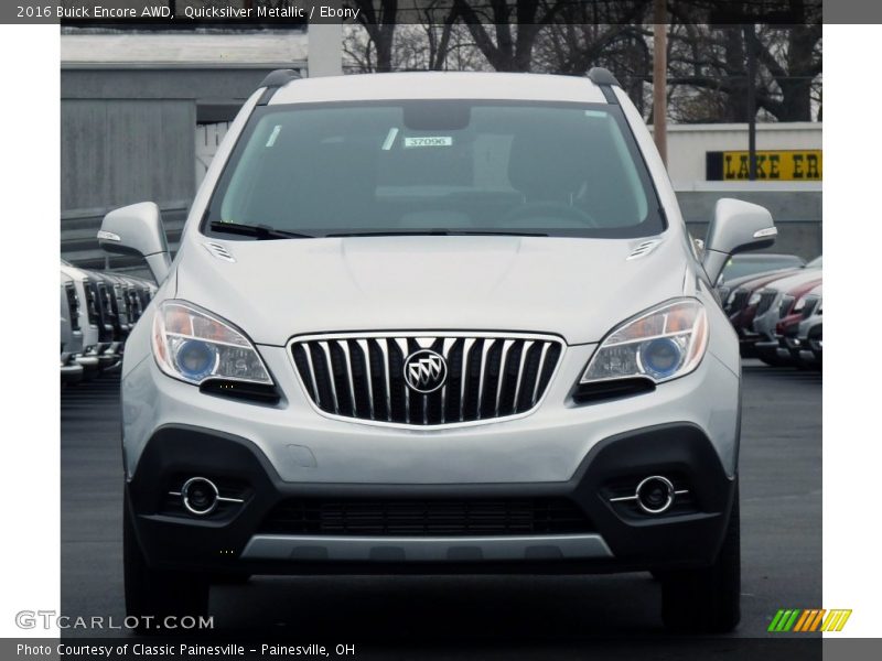 Quicksilver Metallic / Ebony 2016 Buick Encore AWD