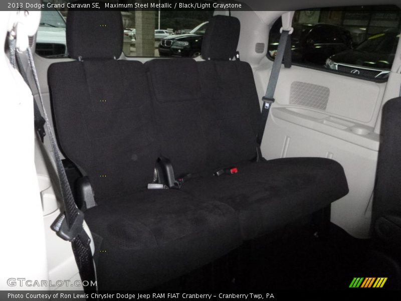 Maximum Steel Metallic / Black/Light Graystone 2013 Dodge Grand Caravan SE