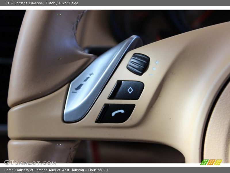 Black / Luxor Beige 2014 Porsche Cayenne