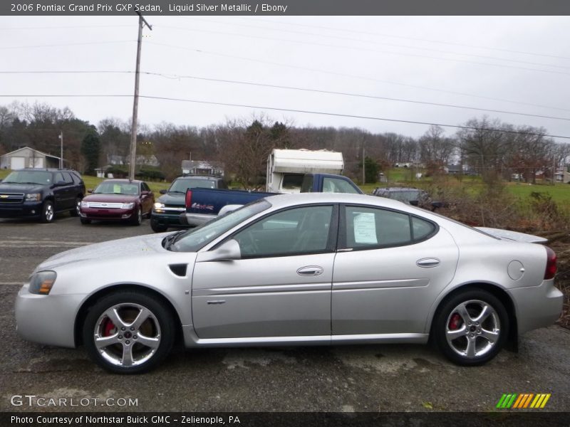 Liquid Silver Metallic / Ebony 2006 Pontiac Grand Prix GXP Sedan