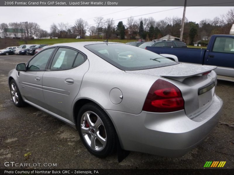 Liquid Silver Metallic / Ebony 2006 Pontiac Grand Prix GXP Sedan