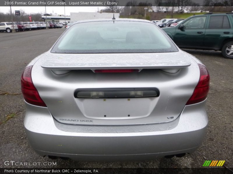 Liquid Silver Metallic / Ebony 2006 Pontiac Grand Prix GXP Sedan