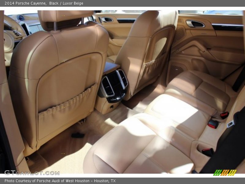 Black / Luxor Beige 2014 Porsche Cayenne