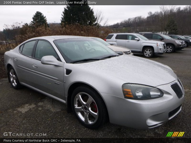 Liquid Silver Metallic / Ebony 2006 Pontiac Grand Prix GXP Sedan