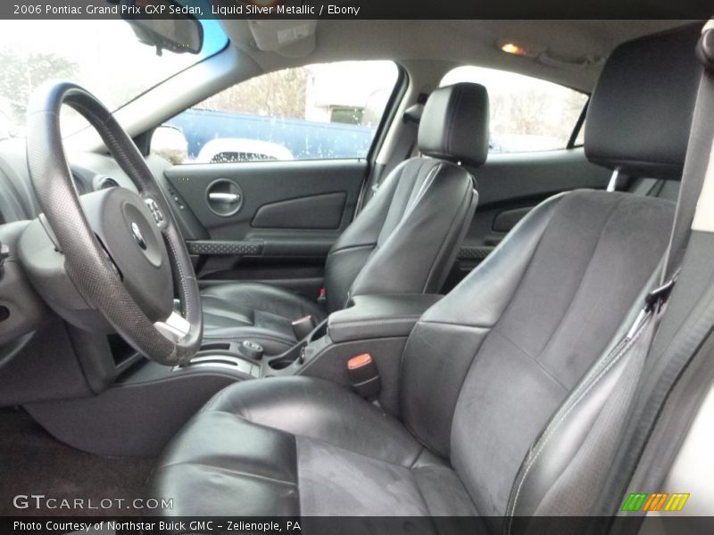 Liquid Silver Metallic / Ebony 2006 Pontiac Grand Prix GXP Sedan