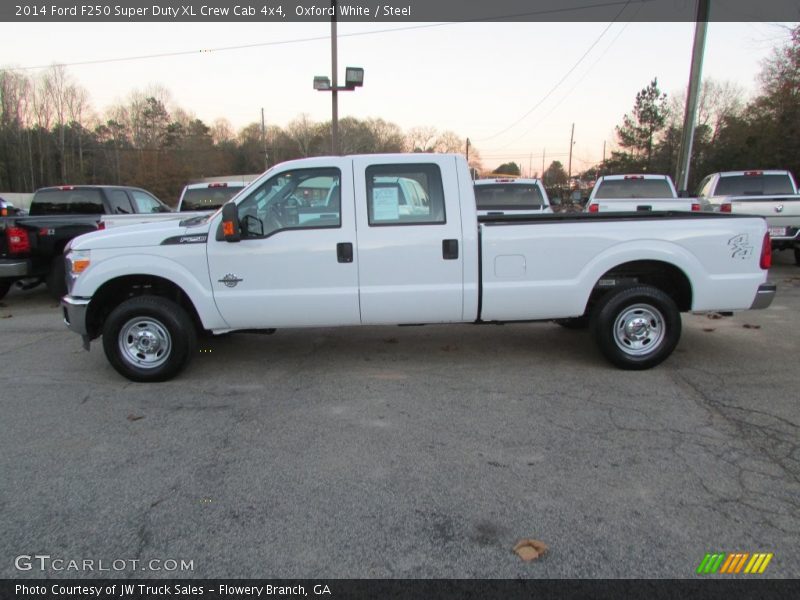 Oxford White / Steel 2014 Ford F250 Super Duty XL Crew Cab 4x4