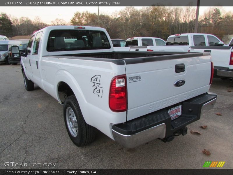Oxford White / Steel 2014 Ford F250 Super Duty XL Crew Cab 4x4