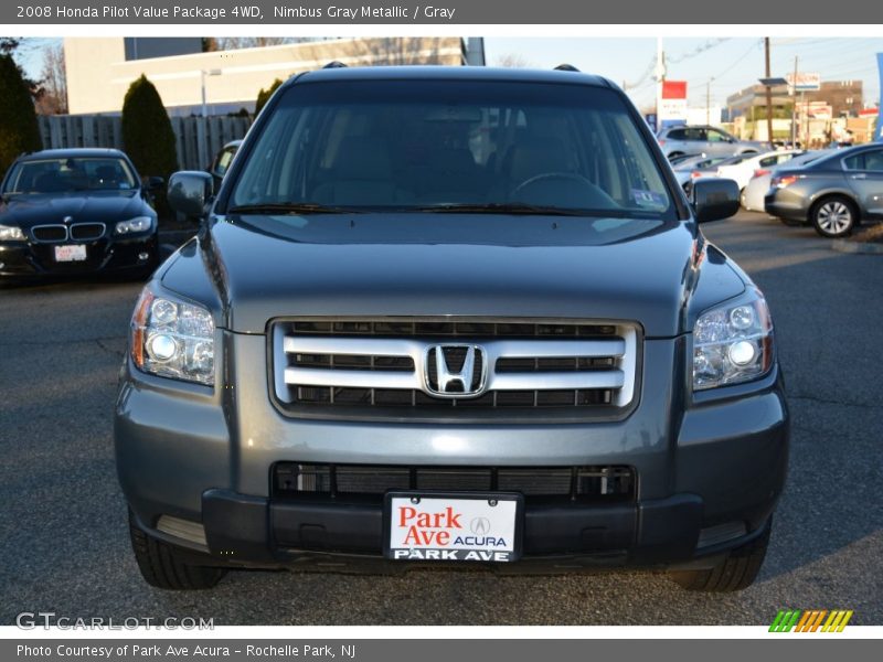 Nimbus Gray Metallic / Gray 2008 Honda Pilot Value Package 4WD