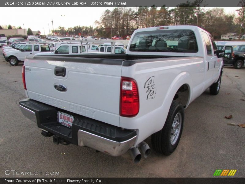 Oxford White / Steel 2014 Ford F250 Super Duty XL Crew Cab 4x4
