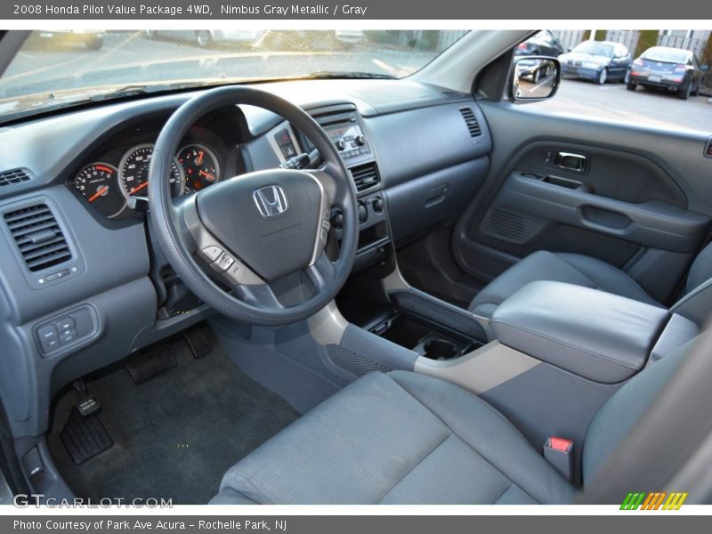 Nimbus Gray Metallic / Gray 2008 Honda Pilot Value Package 4WD