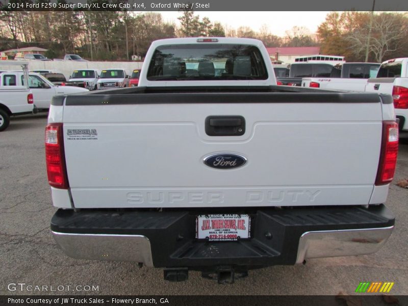 Oxford White / Steel 2014 Ford F250 Super Duty XL Crew Cab 4x4