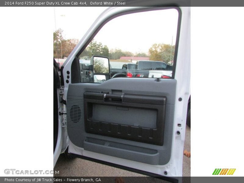 Oxford White / Steel 2014 Ford F250 Super Duty XL Crew Cab 4x4