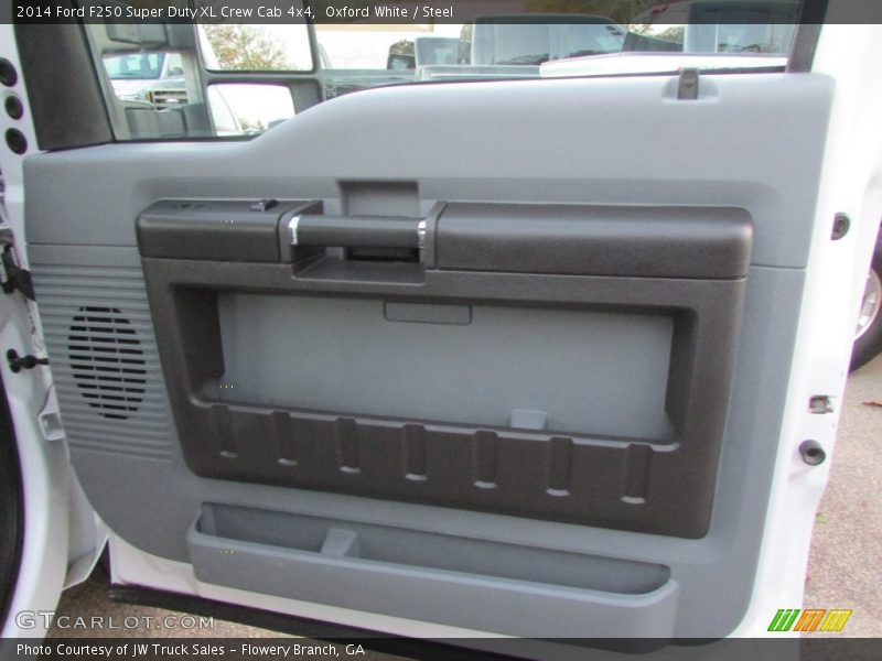 Oxford White / Steel 2014 Ford F250 Super Duty XL Crew Cab 4x4
