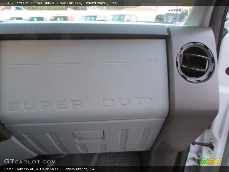 Oxford White / Steel 2014 Ford F250 Super Duty XL Crew Cab 4x4