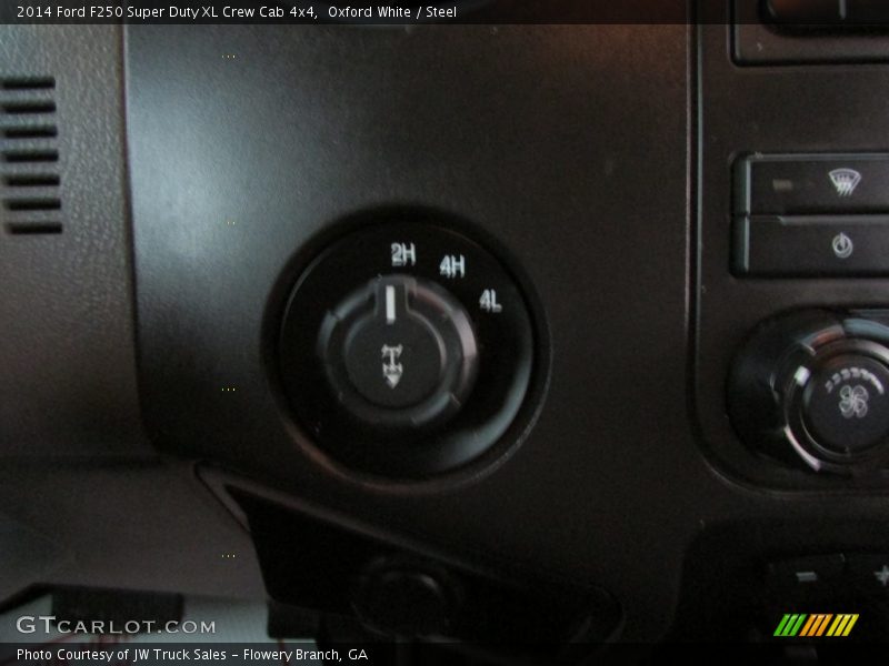 Oxford White / Steel 2014 Ford F250 Super Duty XL Crew Cab 4x4