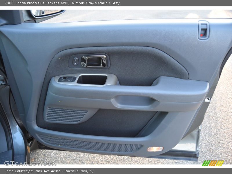 Nimbus Gray Metallic / Gray 2008 Honda Pilot Value Package 4WD