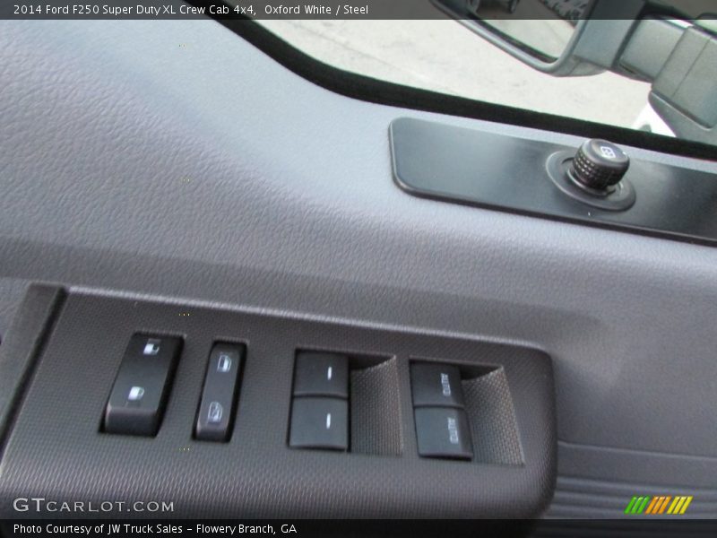 Oxford White / Steel 2014 Ford F250 Super Duty XL Crew Cab 4x4