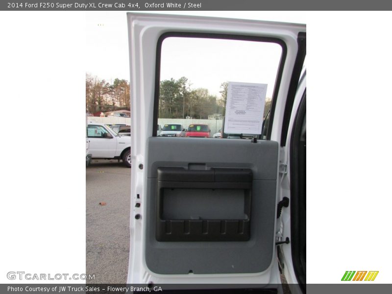 Oxford White / Steel 2014 Ford F250 Super Duty XL Crew Cab 4x4