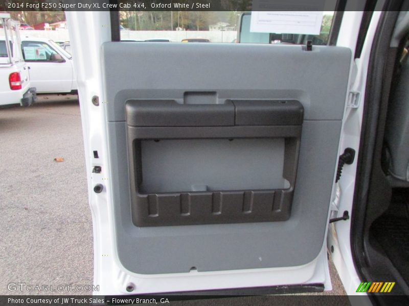 Oxford White / Steel 2014 Ford F250 Super Duty XL Crew Cab 4x4