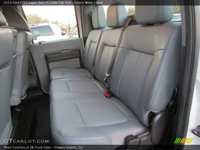 Oxford White / Steel 2014 Ford F250 Super Duty XL Crew Cab 4x4