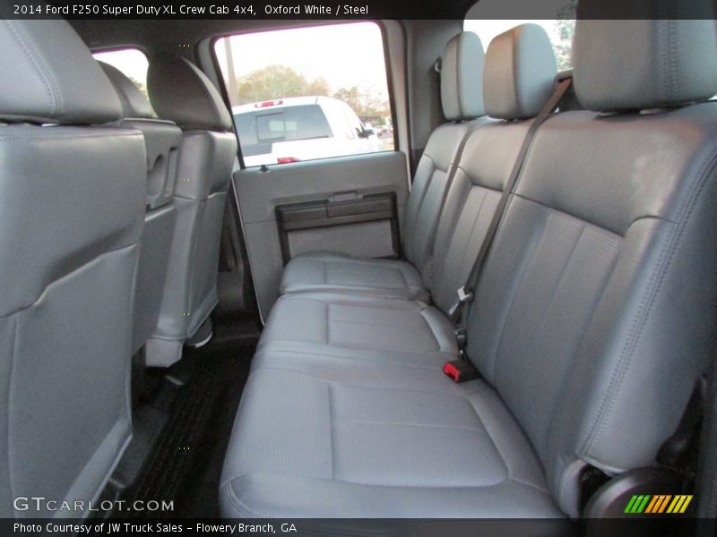 Oxford White / Steel 2014 Ford F250 Super Duty XL Crew Cab 4x4